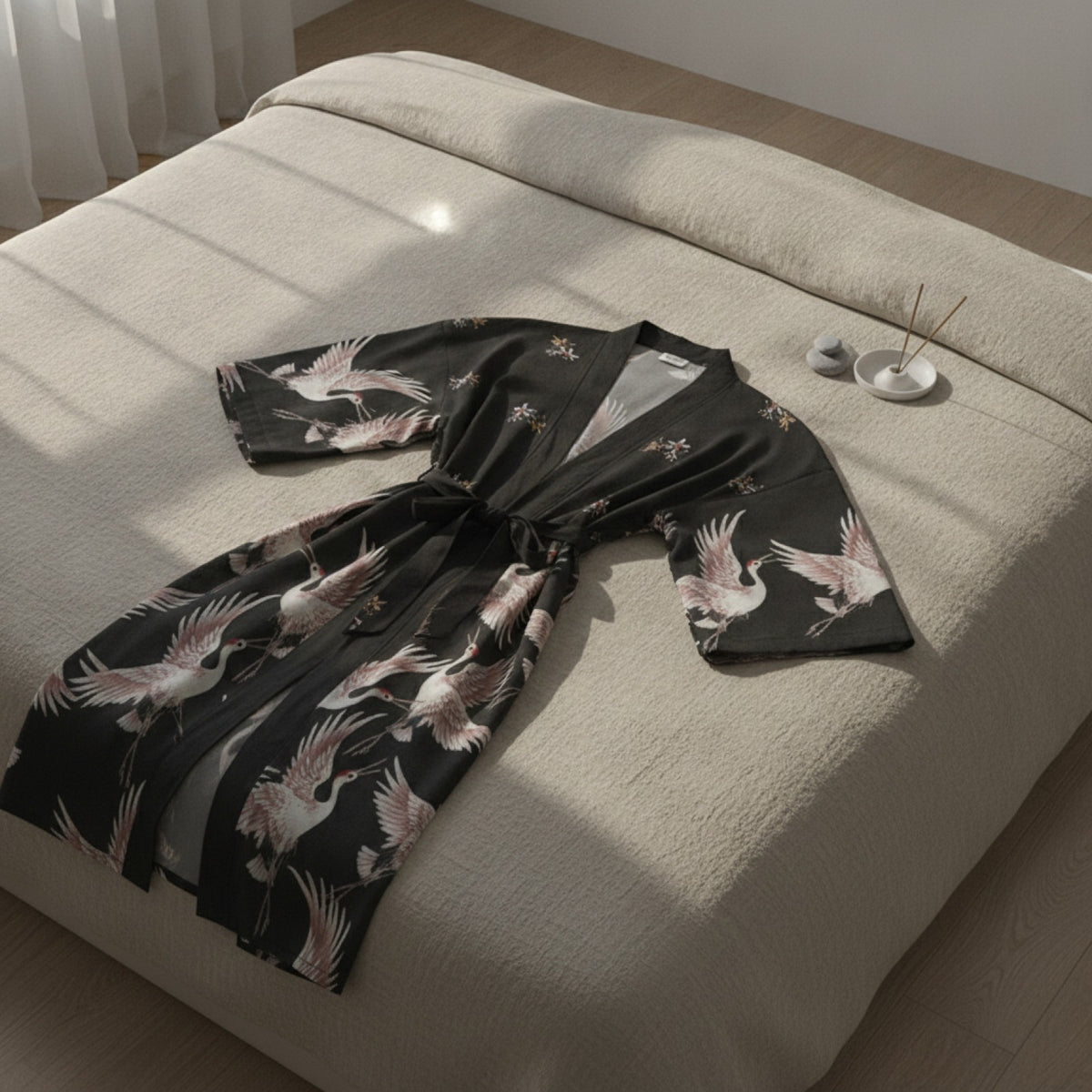 Kimono Japonais Traditionnel Femme - Cardigan Long, Chemise Haori Geisha